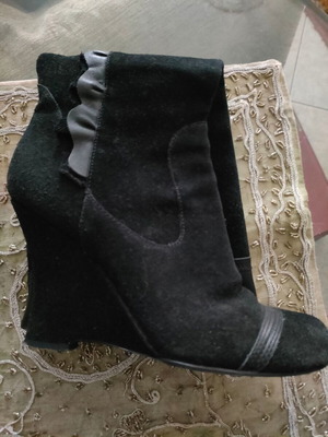 Killah boots used, genuine suede leather size 39