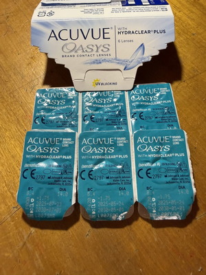Acuvue Oasys Φακοί Επαφής 1.75 Μυωπίας Πακέτο 6 Καινούργιοι
