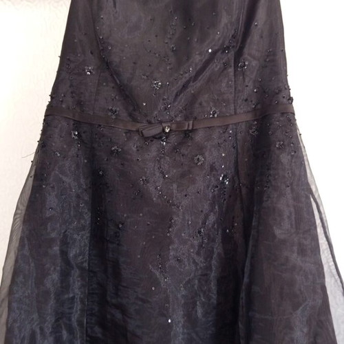 Evening dress black medium size like new