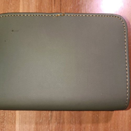 Leather notebook new from K&M