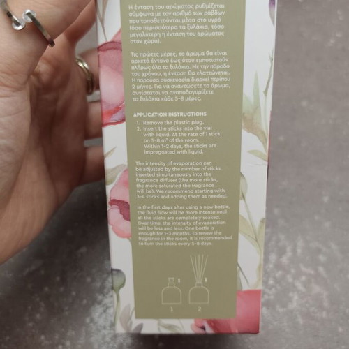Poppies Aromatic Room Diffuser with Sticks 50 ml new