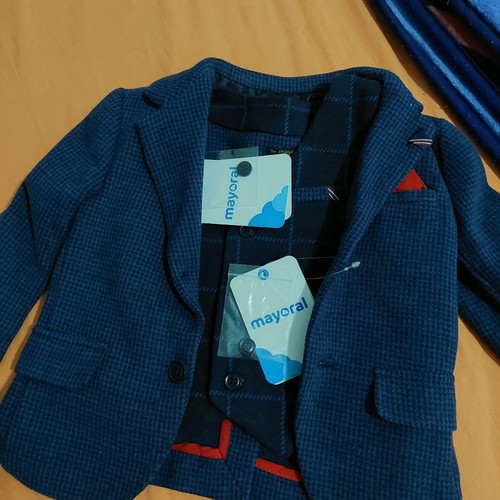 Mayoral jacket and vest new, size 9 months