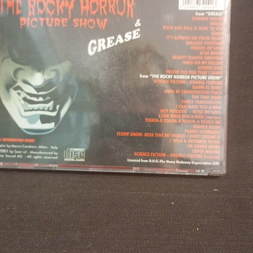 The Rocky Horror Picture Show & Grease CD like new
