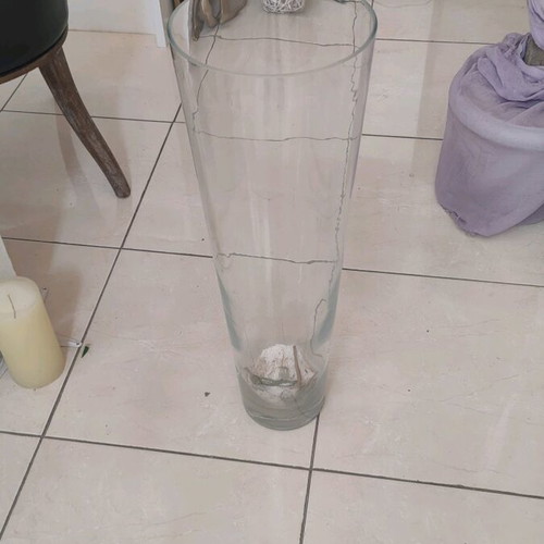 Glass cone new with dimensions 72x22.5