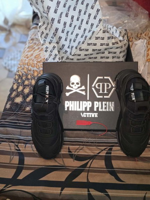 Philipp Plein Active sneakers size 44, black