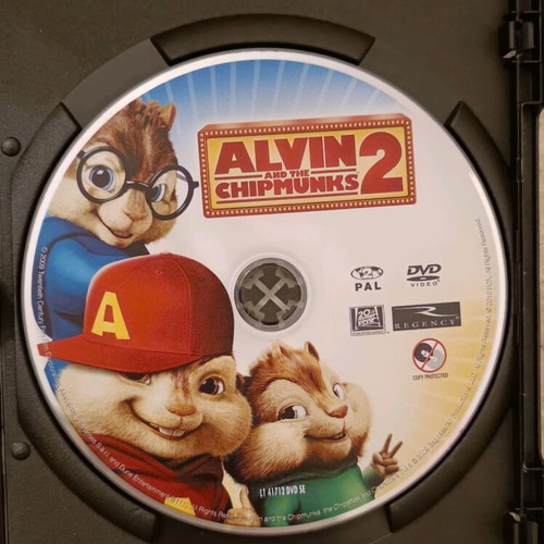 Dvd Alvin and the Chipmunks 2 used