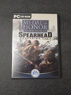 Medal of Honor Allied Assault Spearhead PC game used expansion 2002