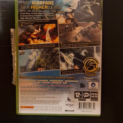 Tom Clancy's H.A.W.X. Xbox 360 game used, action