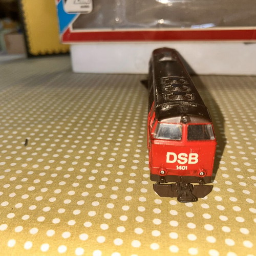 Lima H0 DSB MZ 1401 vintage diesel locomotive used
