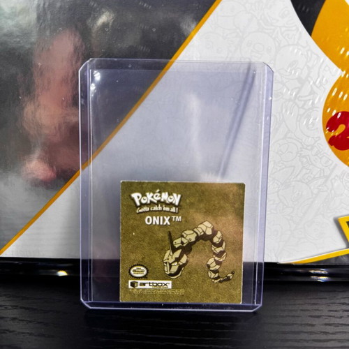 Pokemon Stickers series 1 Onyx like new
