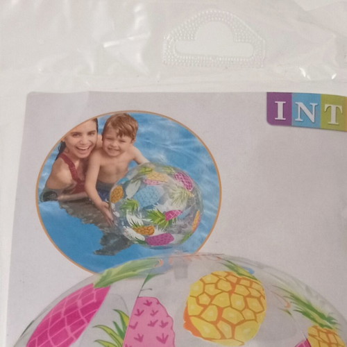 Inflatable beach ball new, 50 cm diameter