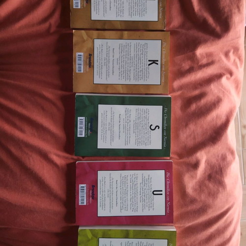 Narnia books volume 1-5 in German