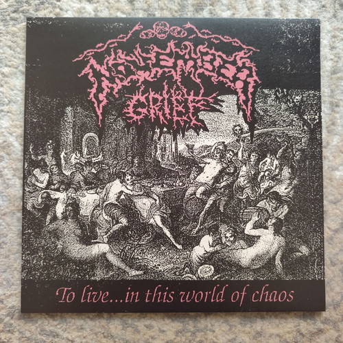 November Grief To Live... In This World Of Chaos LP like new, metal