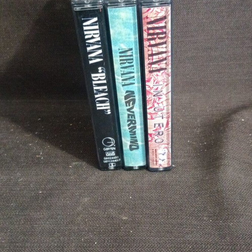 Nirvana cassette pack Bleach, Nevermind, In Utero like new