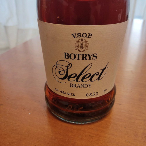 Botrys Select No852 brandy in excellent condition