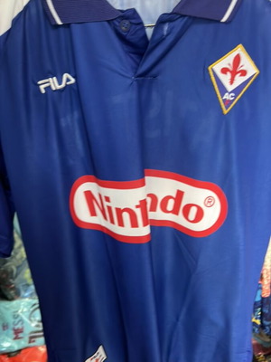 Fiorentina Batistuta jersey new, retro official replica