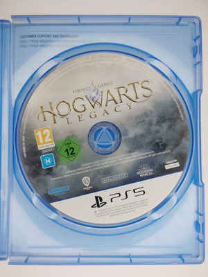Hogwarts Legacy PS5 παιχνίδι μεταχειρισμένο, σχεδόν σε άριστη οπτική κατάσταση δισκάκι