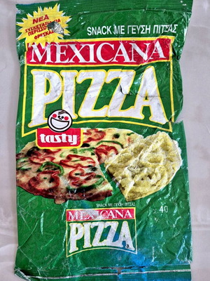 Pizza Mexicana συσκευασία Tasty μεταχειρισμένη, συλλεκτική