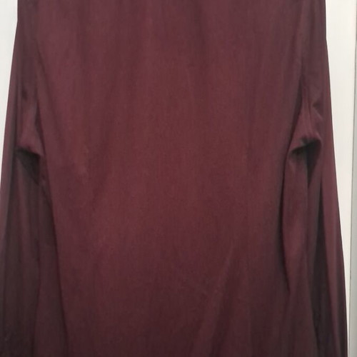 Zara long-sleeve burgundy dress shirt like new, slim fit