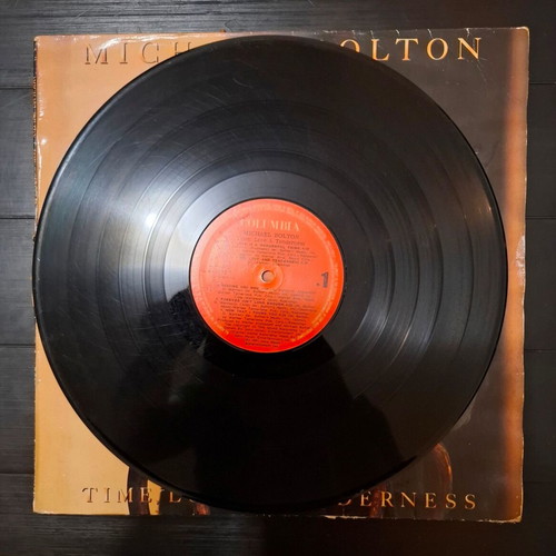 Michael Bolton Time, Love & Tenderness LP used, rock