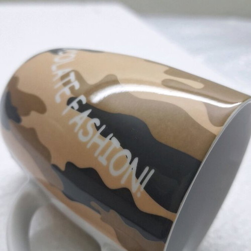 Ionia porcelain mug new, 10cm height ×7.5cm diameter, set of 4