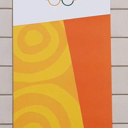 Athens 2004 Olympic Games poster like new, official decoration