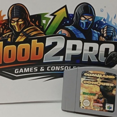 Command and Conquer Nintendo 64 cartridge used