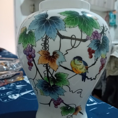Porcelain vase used