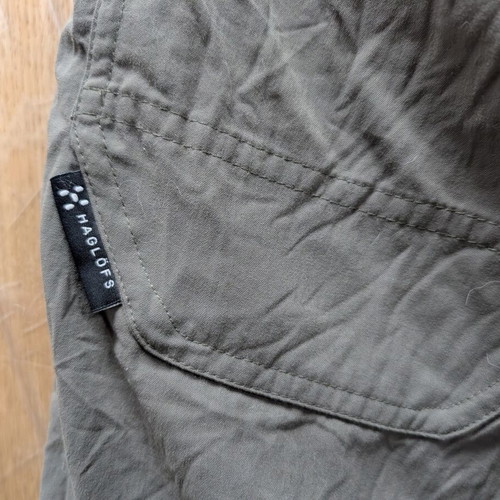 Haglöfs tracking shorts size 46/S like new, gray