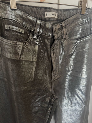 Silver pants Mango N36 new