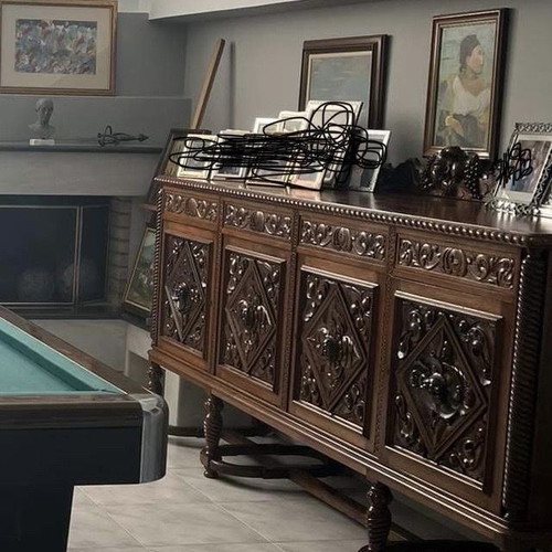 Handmade buffet used from the 1950s