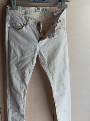 BSB kids white denim pants like new