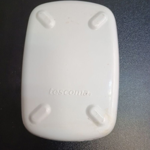 Soap holder used, white/grey Tescoma