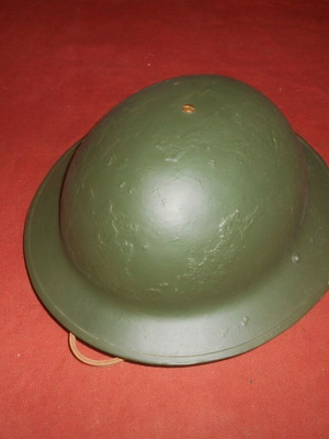 Κράνος ατσάλινο Βρετανικού Στρατού μεταχειρισμένο, Β' Παγκοσμίου Πολέμου 1938