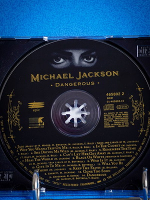 Michael Jackson Dangerous CD σαν καινούργιο, pop
