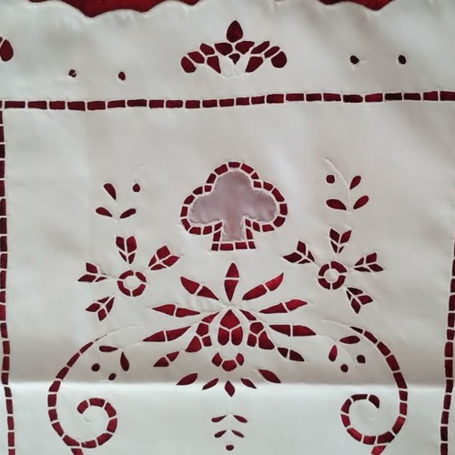 Set of 5 Table Linens New Satin-Polyester for Dining Table
