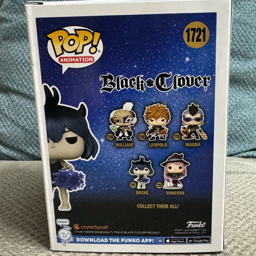 Funko Pop Secre#1721 Black Clover like new
