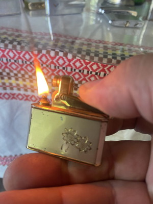 Colibri Monopol lighter used, petrol