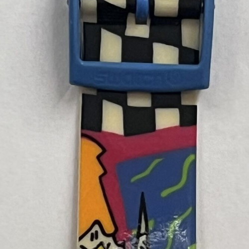 Swatch reserved for the lady 1995 watch, colorful