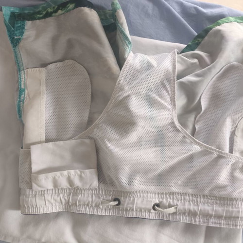 Bluepoint boys' swimwear size 10 like new, colorful design