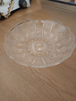 Vintage glass fruit bowl like new