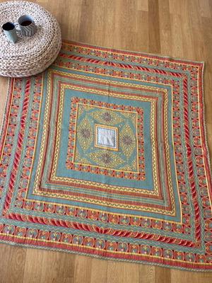 Fantastic boho soft sofa cover or yoga mat 1.5 * 1.5 meters