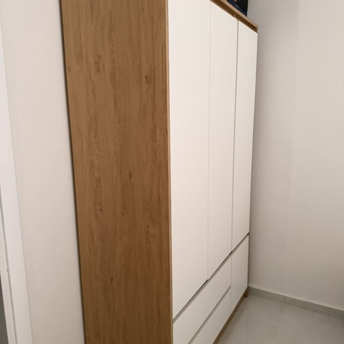 Jysk wooden wardrobe