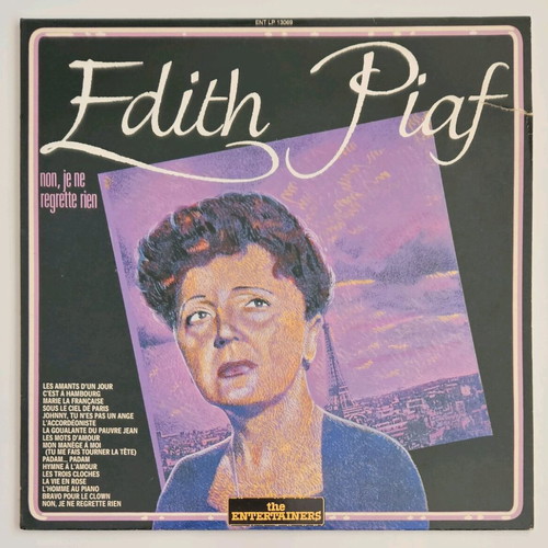 Edith Piaf Non Je Ne Regrette Rien vinyl record like new