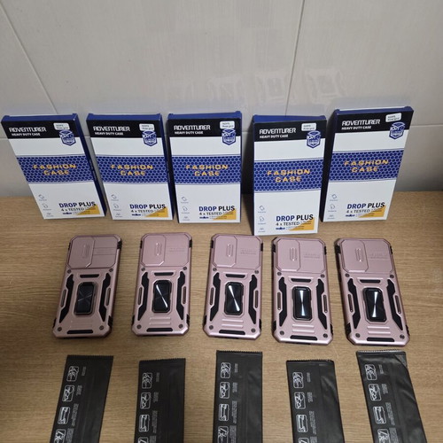 Samsung S23FE phone cases pack of 5 new shockproof