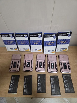 Samsung S23FE phone cases pack of 5 new shockproof