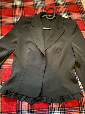 Angelo black short jacket like new