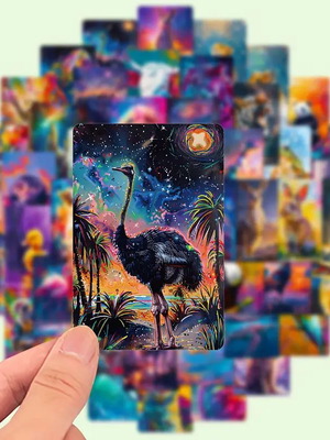 Galaxy Animals stickers set of 50 new