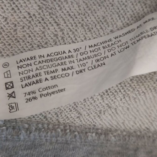 Zuiki sweatshirt like new, grey, sizes M and L