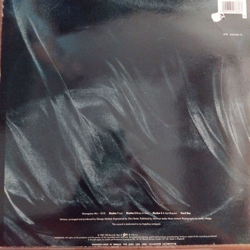 George Michael I Want Your Sex 12" vinyl maxi single used